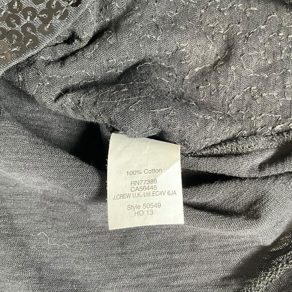 J.Crew Black Sequin Tank Top Size S | Sparkly Party Holiday Top - Picture 8 of 9